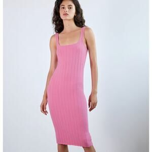Wilfred Free Hush Knit Tank Dress Pink XS